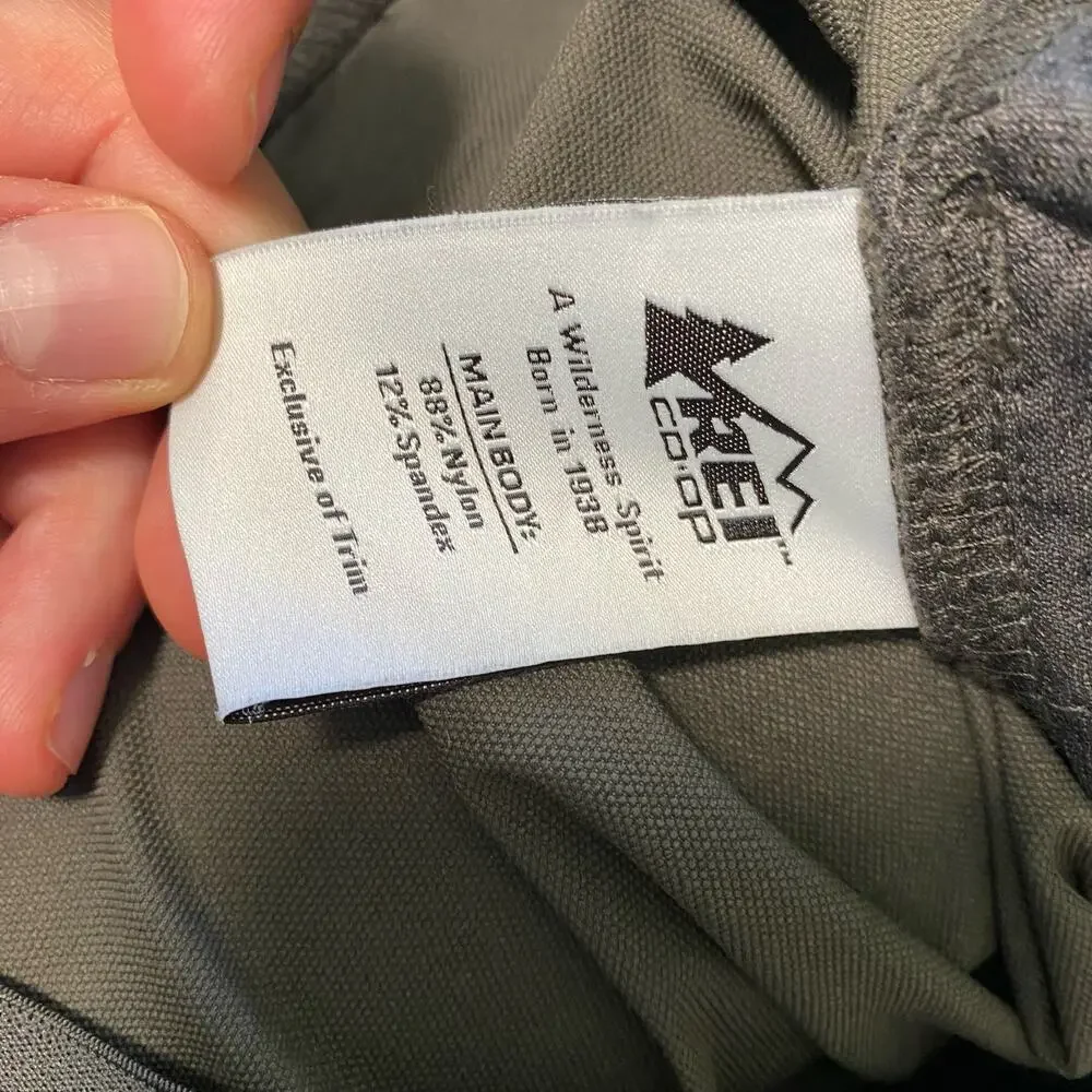 REI Co-op Men's Pants Sahara Guide Convertible Pants Zip‎ Off Green Hiking 2XL